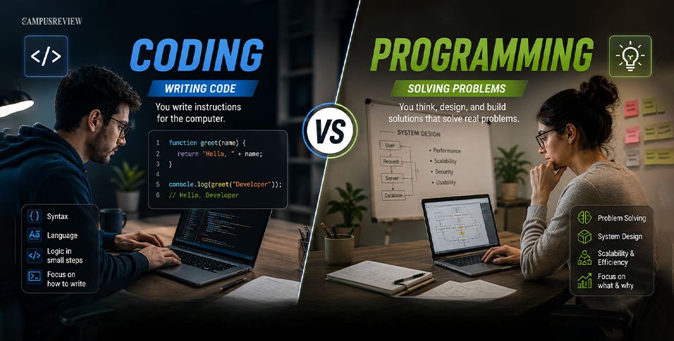 Coding vs Programming