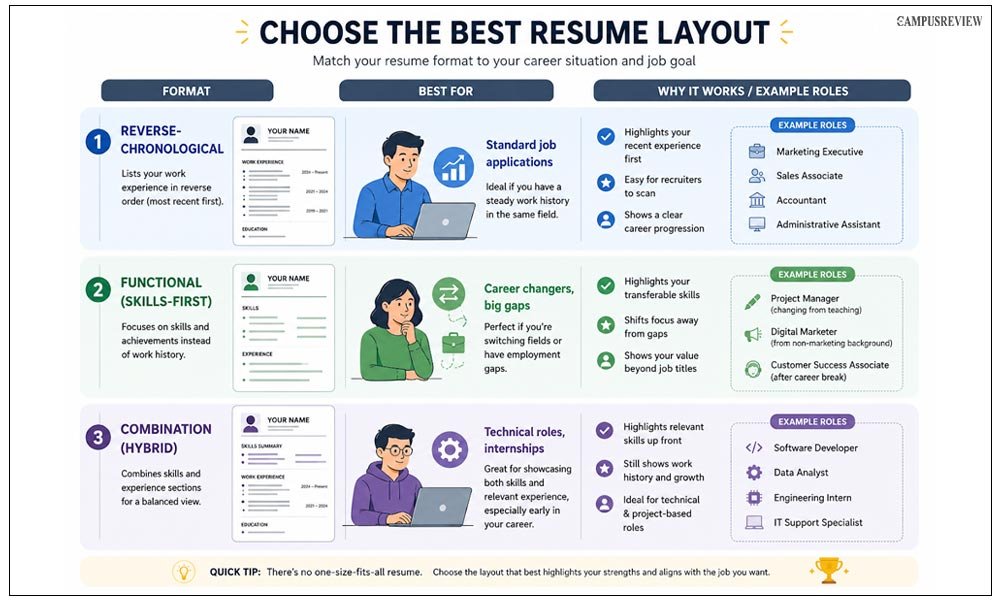 Choosing a resume format