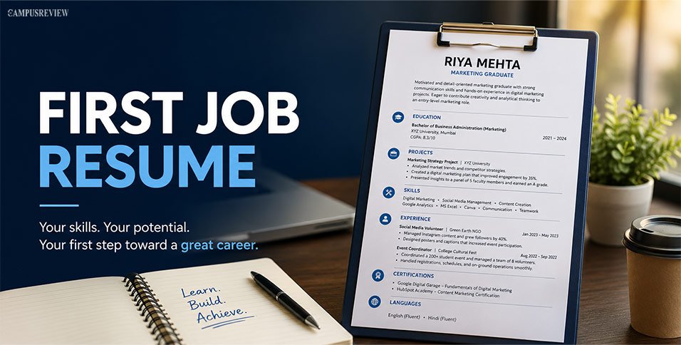 First Job Resume
