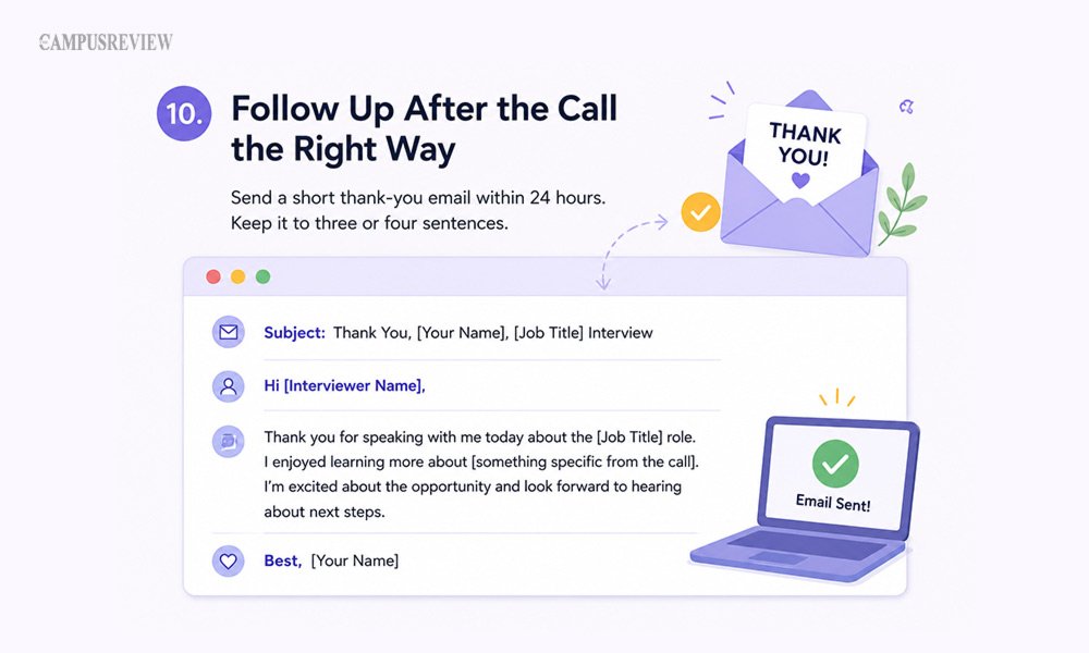Follow Up After the Call the Right Way