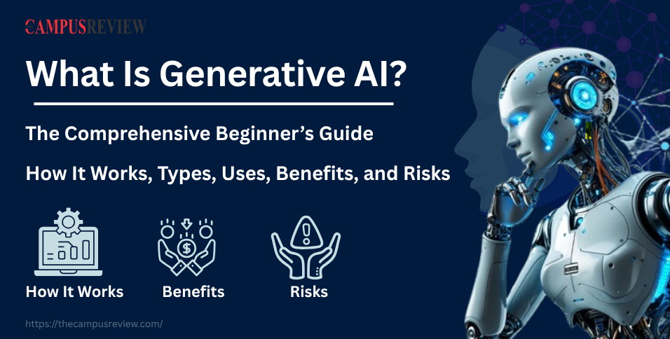 What Is Generative AI? A Complete Guide to Types, Uses, Benefits, and Risks