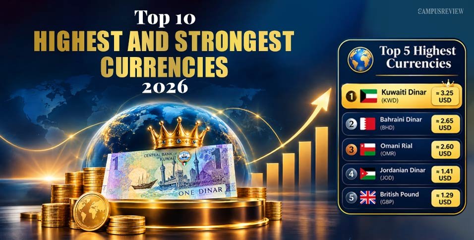 Top 10 Highest and Strongest Currencies in 2026 and What Makes Them Strong