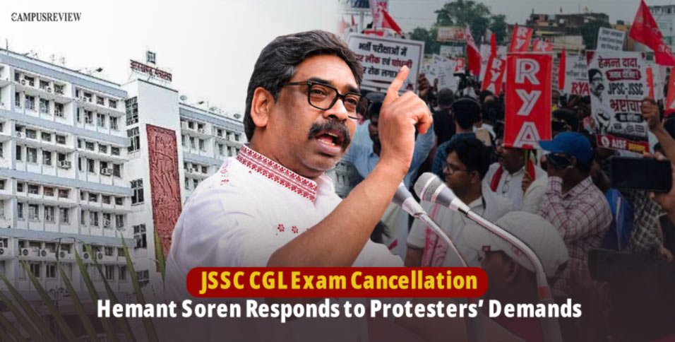JSSC CGL Exam Cancellation: Hemant Soren Responds to Protesters’ Demands