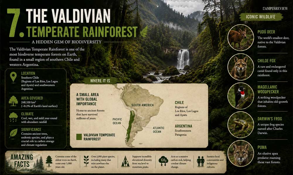 The Valdivian Temperate Rainforest