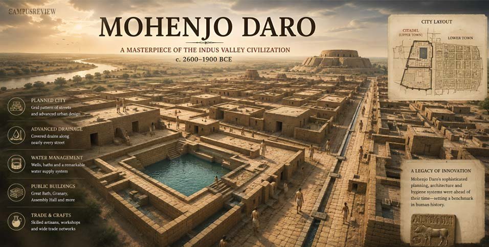 Mohenjo Daro Map