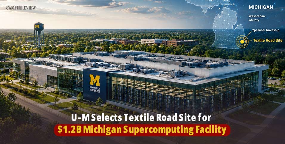 U-M Selects Textile Road Site for $1.2B Michigan Supercomputing Facility