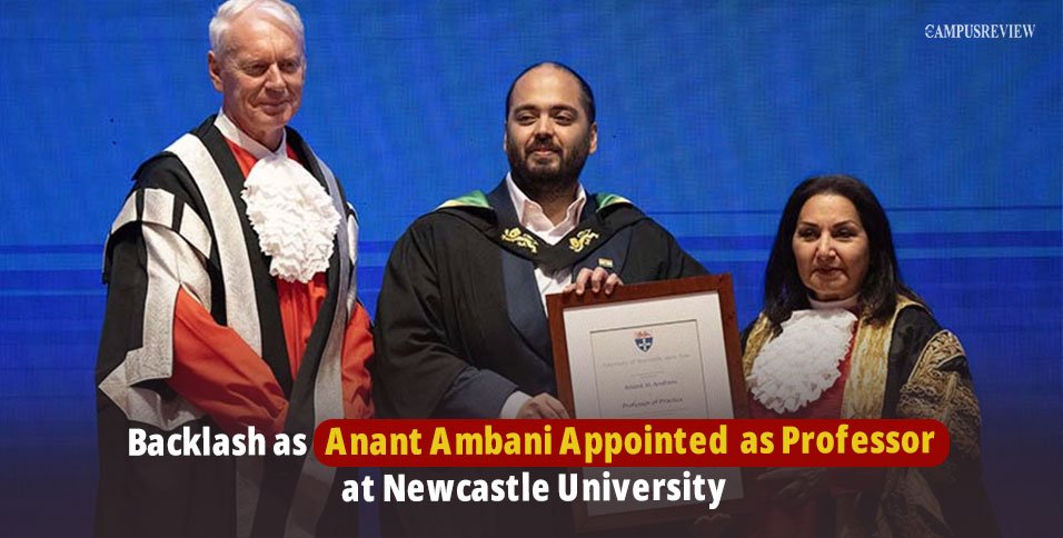 Backlash as Anant Ambani Appointed as Professor at Newcastle University 