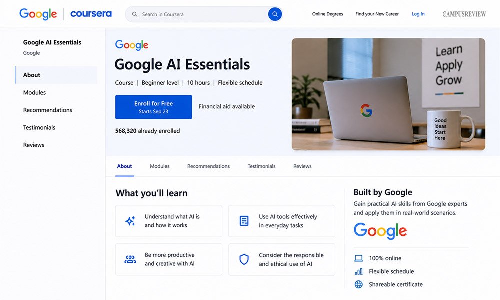 Google AI Essentials