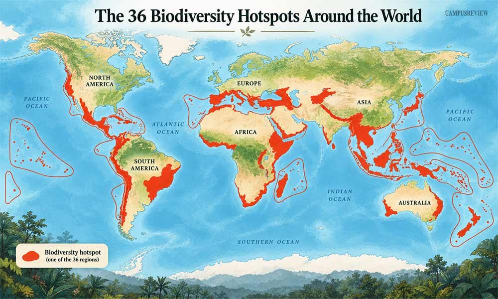 Where Are Biodiversity Hotspots Found?
