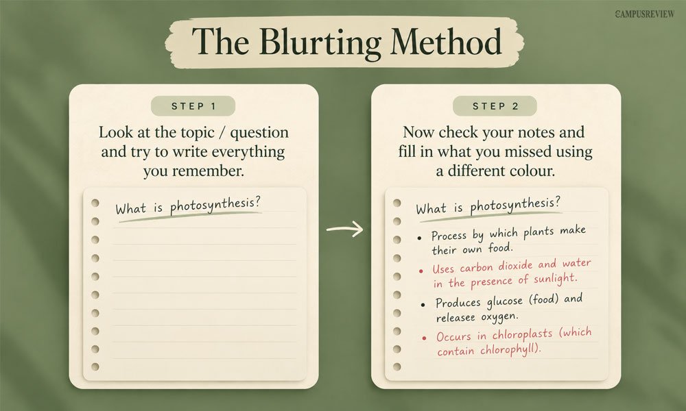 The Blurting Method